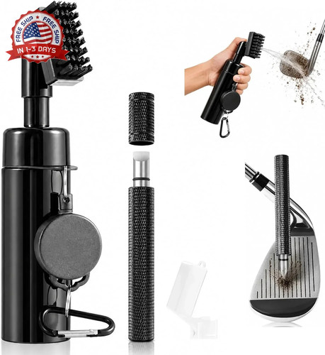 Pro golf club cleaner brush - golf,