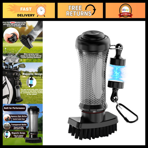 Golf club brush with - golf,