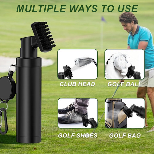 Golf club cleaner brush - golf,