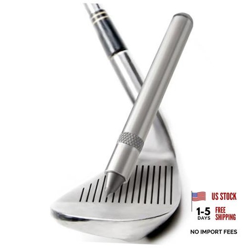 Golf club re grooving - club, re-grooving