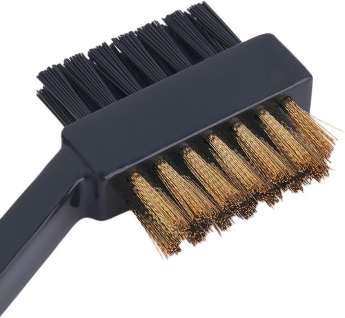 Golf brush and groove cleaner - groove,