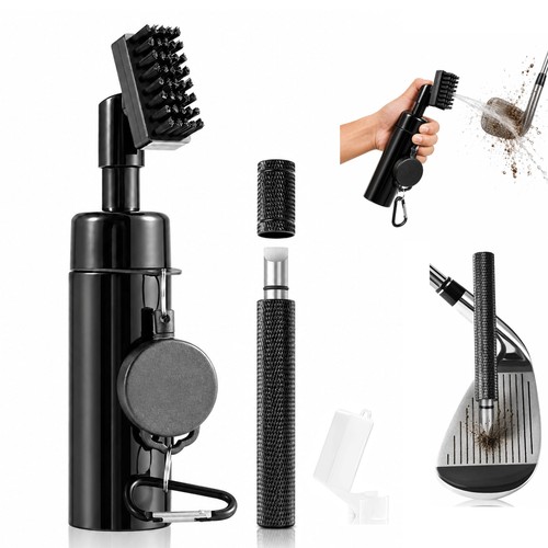 Golf club cleaner - cleaner, brush