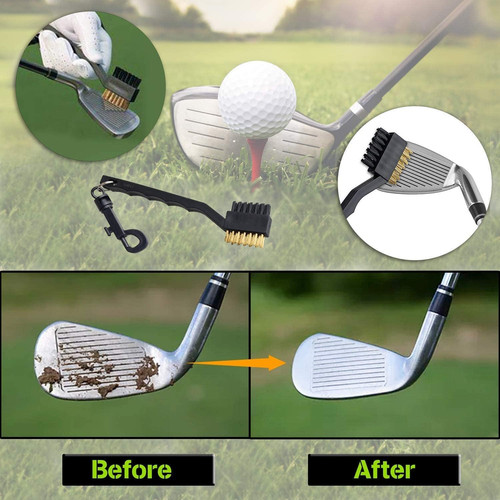 Golf brush and groove - golf,
