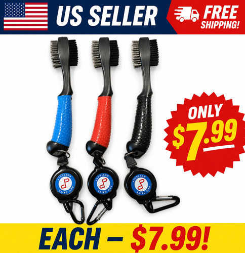 New sided golf club brush - 2,